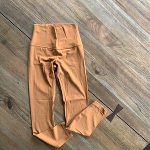 lululemon Align Leggings 25” - Sz 2, Copper Brown